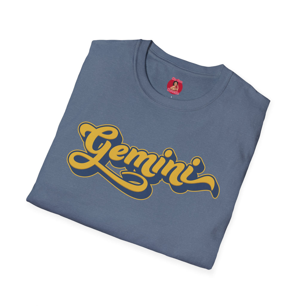 Gemini zodiac sign unisex crew neck T-shirt