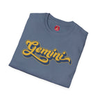 Gemini zodiac sign unisex crew neck T-shirt