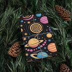 Space Planet Gift Wrap Paper — Colorful Solar System Wrapping Sheets for Kids’ Birthdays & Holidays