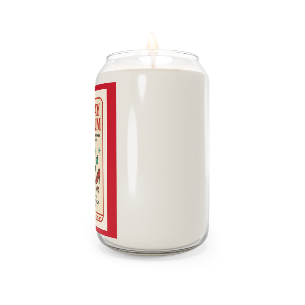 Holiday Tantrum Scented Soy Candle — 13.75 oz (Artificial Pine & Sugar Cookie)