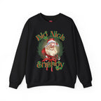 Funny Santa 'Big Nick Energy' Crewneck Sweatshirt for Christmas, Bold Vintage Design, Unique Apparel Jumper, Holiday Gift, Winter Clothing,