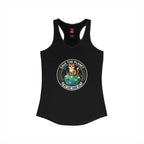 Earth Day Women's Racerback Tank — "Save the Planet, My Cat Says So"