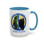 Portland-Themed Accent Coffee Mug | Fun Antifa Forever Design, Unique Gift, Coffee Lovers, Home Decor, Political Memes