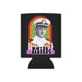Harvey Milk Navy Veteran Rainbow Pride Can Cooler - LGBT Hero Icon Activist Politician, LGBTQ Drink Sleeve, Equality LGBTQIA Gift, Gay