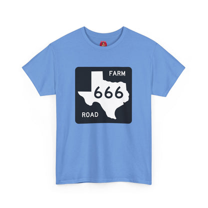 Texas Farm Road 666 Sign, Highway to Hell, Hail Satan Unisex T-shirt