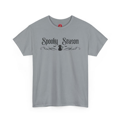 T-Shirt Spooky Season Black Kitty Tribal Unisex Tee