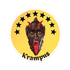 Krampus Themed Kiss-Cut Stickers - Perfect for Holiday Cheer