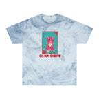 Six Gun Sweetie Tie-Dye T-Shirt — Retro Pink Leopard Graphic Tee