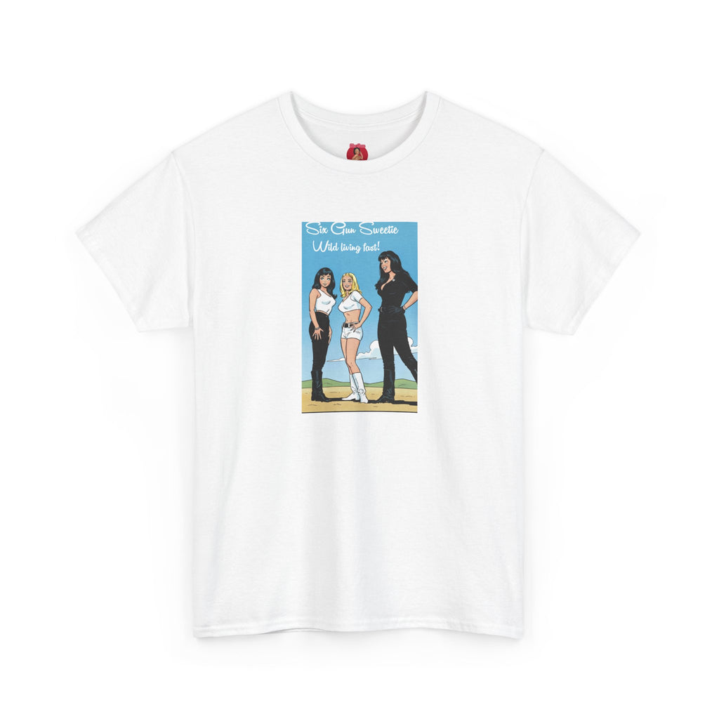 Wild Living Fast vintage pinup tee | Faster Pussycat Kill Kill inspired