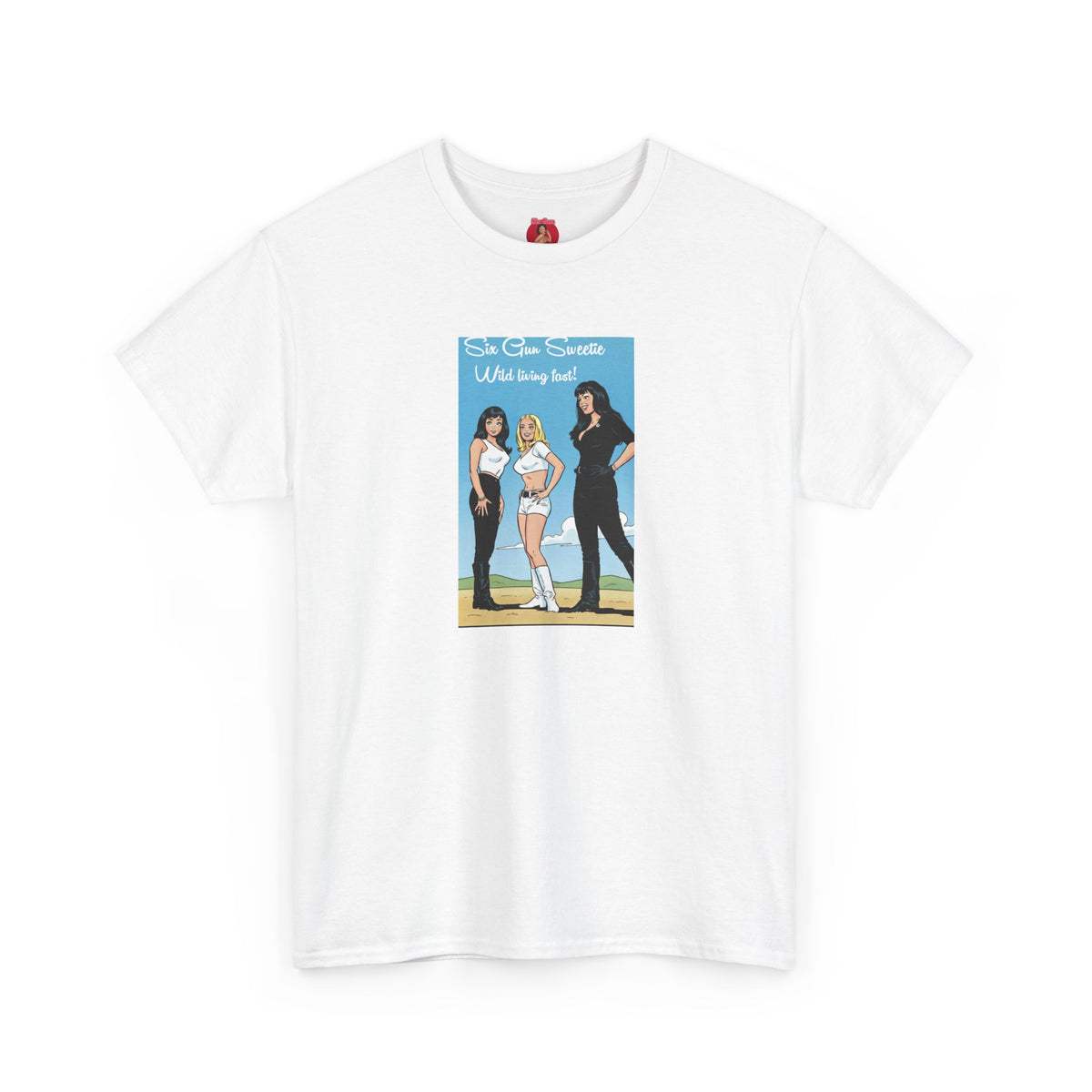 Wild Living Fast vintage pinup tee | Faster Pussycat Kill Kill inspired