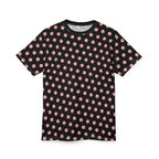 Polka Dot Unisex Tee - Peppermint Candy Design