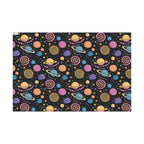 Space Planet Gift Wrap Paper — Colorful Solar System Wrapping Sheets for Kids’ Birthdays & Holidays