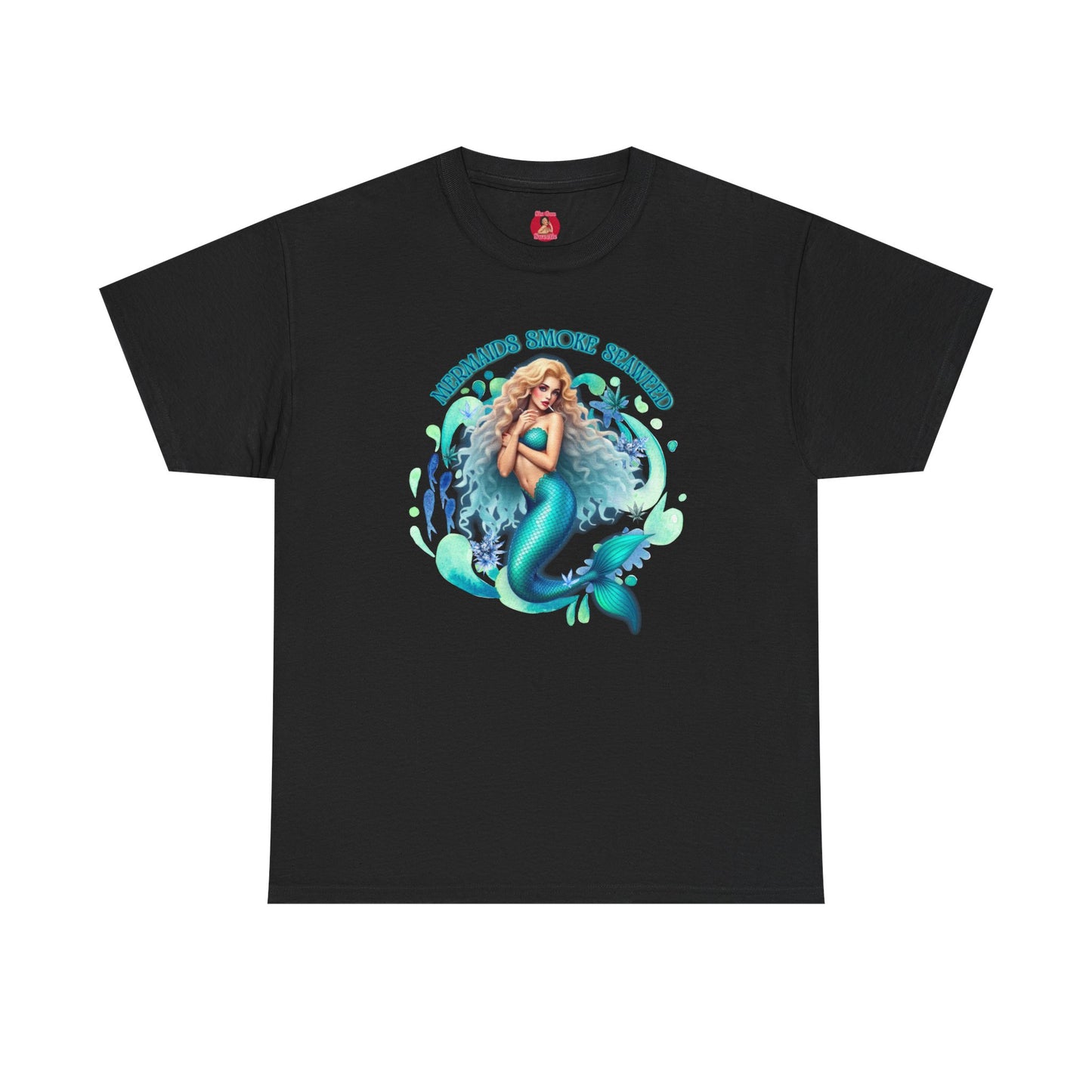 Mermaid Fantasy Unisex Tee - Seaweed Smoking 420