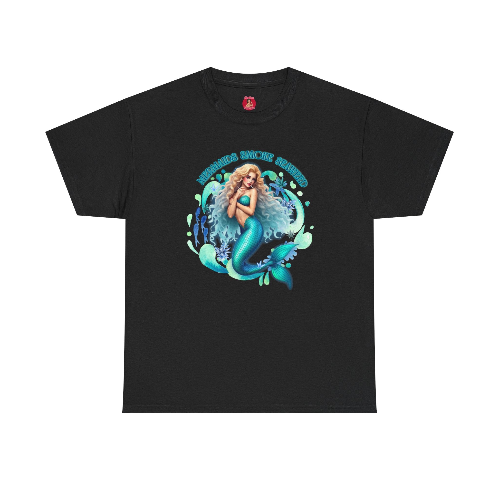 Mermaid Fantasy Unisex Tee - Seaweed Smoking 420