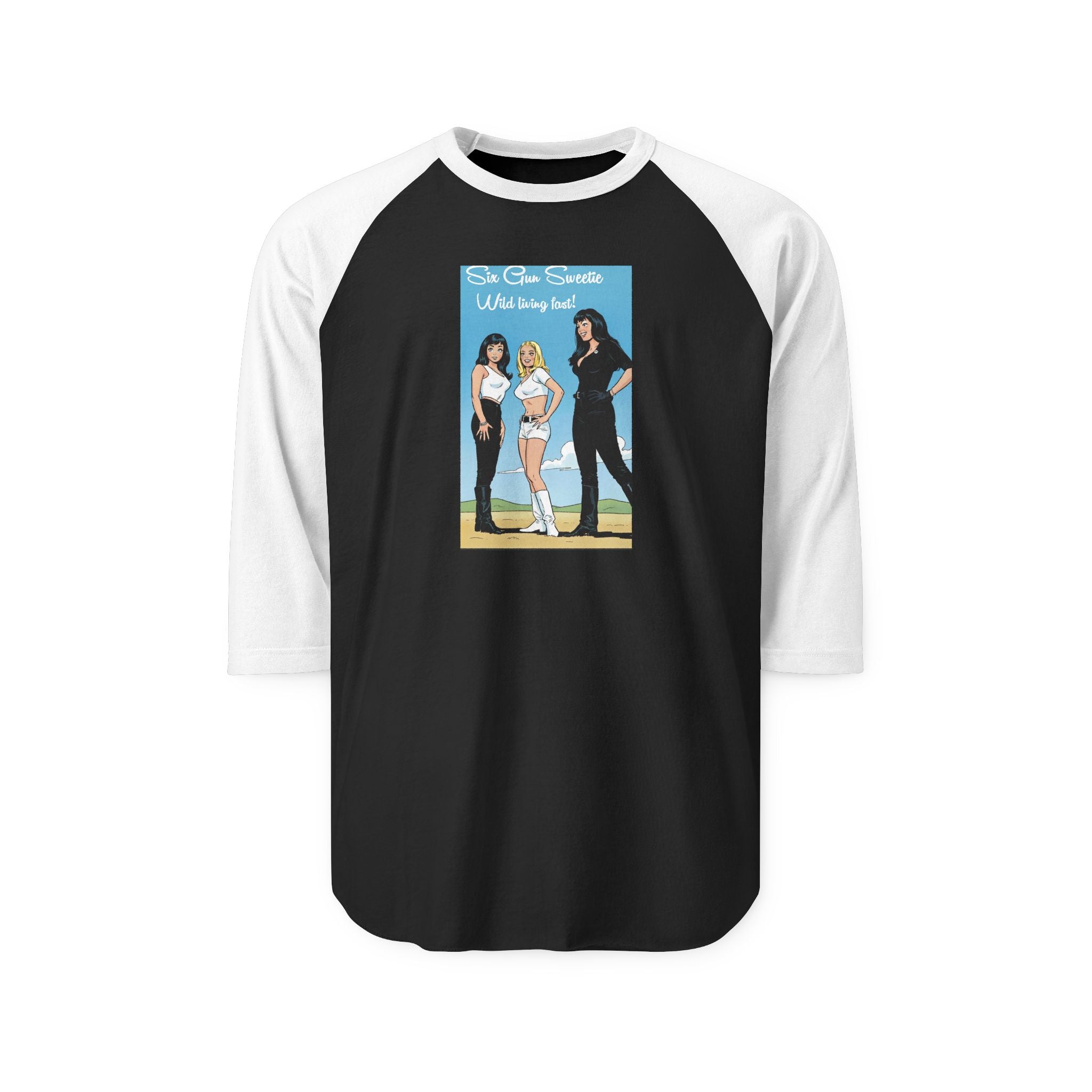 Raglan Shirt Vintage Faster Pussycat! Kill! Kill! Go Go Dancers  Racing Fast Cars Kitsch Inspired Tee