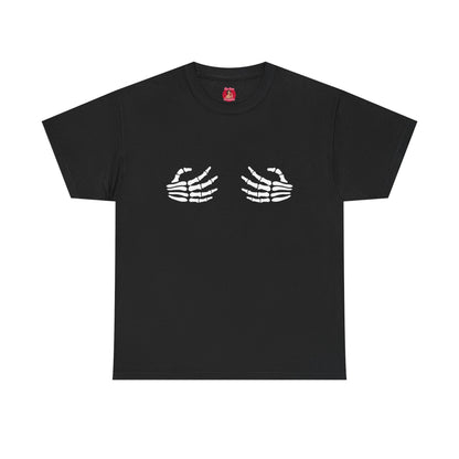 Skeleton Heart Hands Unisex Tee
