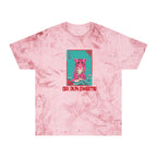 Six Gun Sweetie Tie-Dye T-Shirt — Retro Pink Leopard Graphic Tee