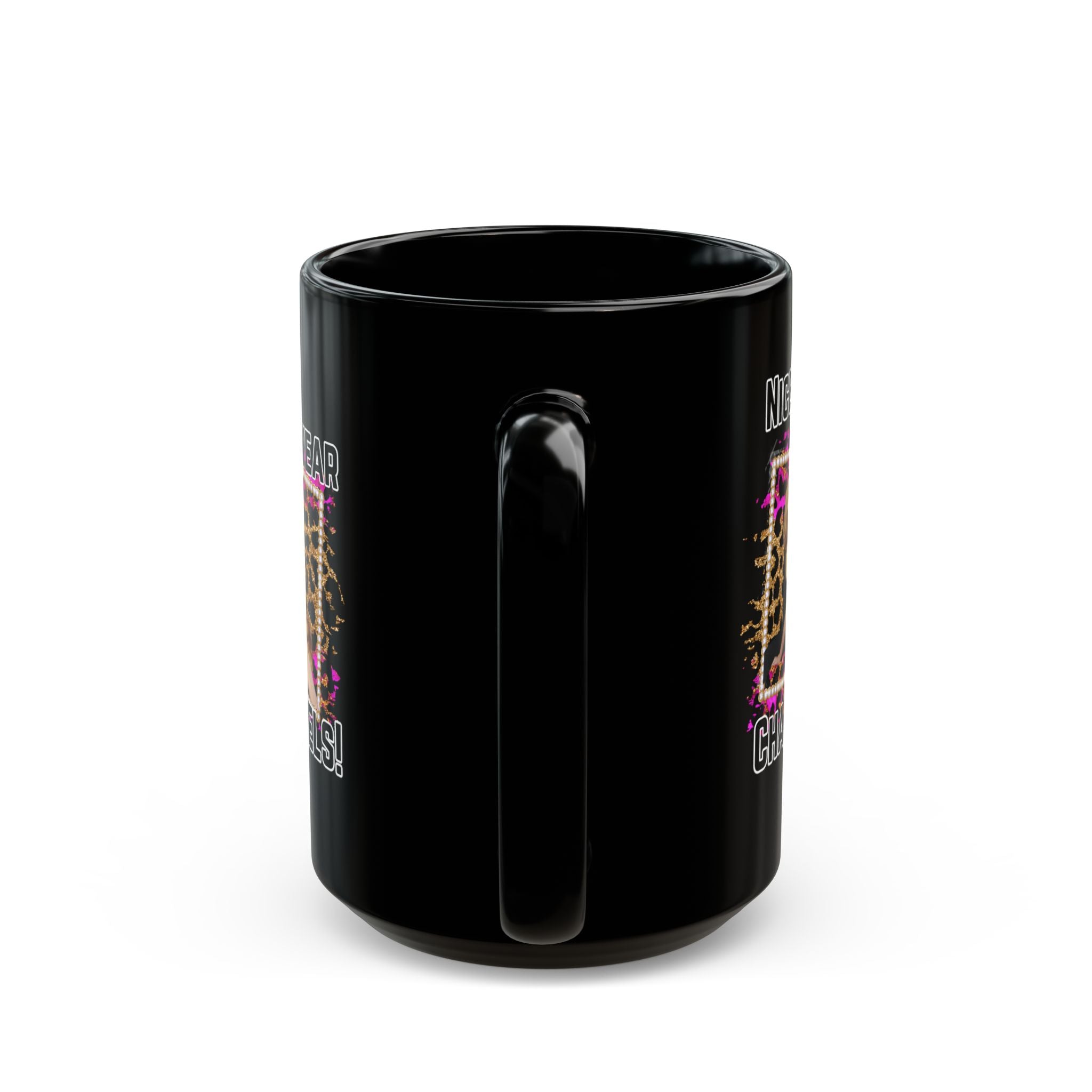 Nice Girls Don’t Wear Cha Cha Heels, Female Trouble by John Waters starting Divine - Black Novelty Mug