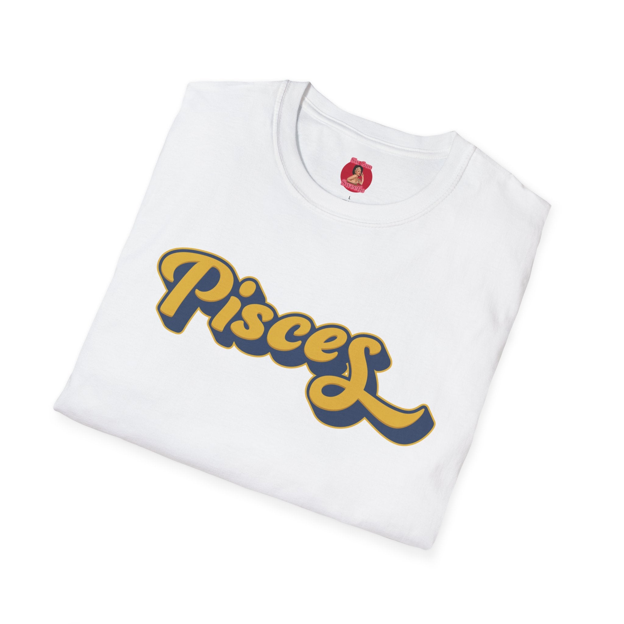 Pisces zodiac sign unisex crew neck T-shirt