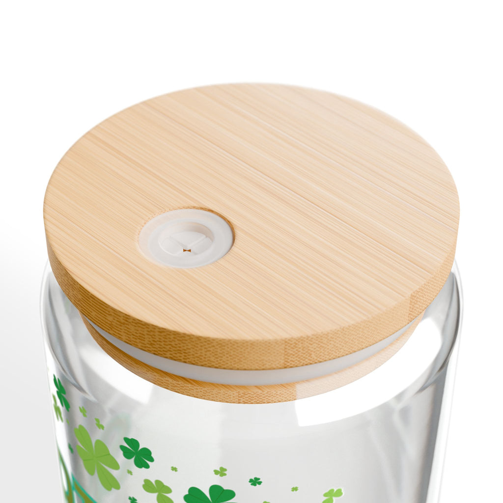 Certified Shenanigator 16oz Sipper Glass – St. Patrick’s Day Shamrock Drink Tumbler