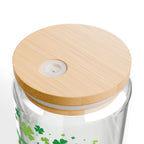 Certified Shenanigator 16oz Sipper Glass – St. Patrick’s Day Shamrock Drink Tumbler