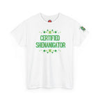 Shenanagator Shamrock Design T-Shirt | Saint Patrick's Day Tee
