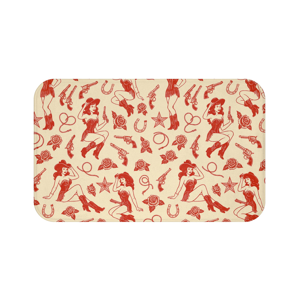 Cowgirl Bath Mat