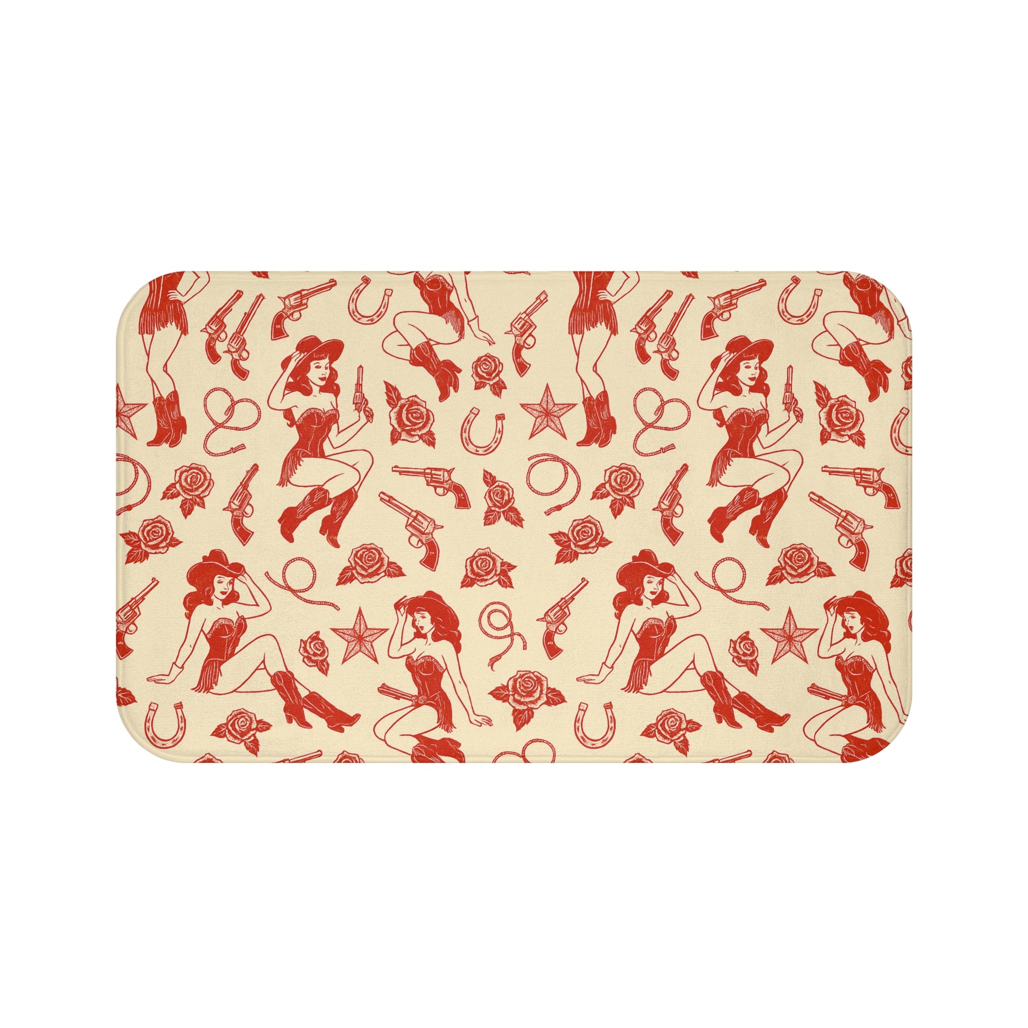 Cowgirl Bath Mat
