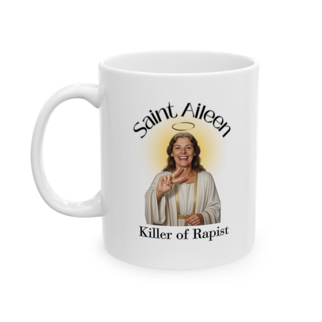 Saint King Coffee Mug — Catholic Saint Joseph Prayer Ceramic Mug (11oz/15oz)