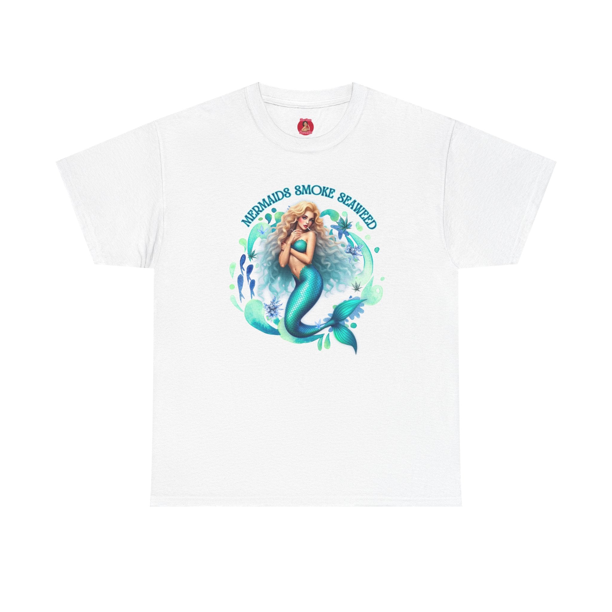 Mermaid Fantasy Unisex Tee - Seaweed Smoking 420