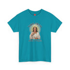 Saint Aileen Tee — 'Killer of Rapist, Protector of Women' Feminist Religious T-Shirt