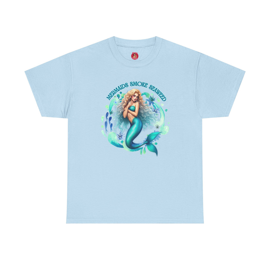 Mermaid Fantasy Unisex Tee - Seaweed Smoking 420