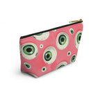 Pouch, Eyeball Design, Whimsical Punk, Cosmetic Bag, Toiletry Pouch, Makeup Case, Zipper Bag, Travel Organizer