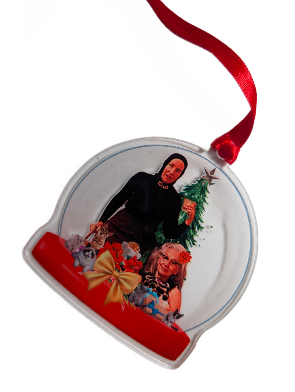 Custom Cut Acrylic Ornament – Unique Christmas Decoration, Personalized Holiday Gift, Festive Home Decor, Tree Ornament, Custom Keepsake