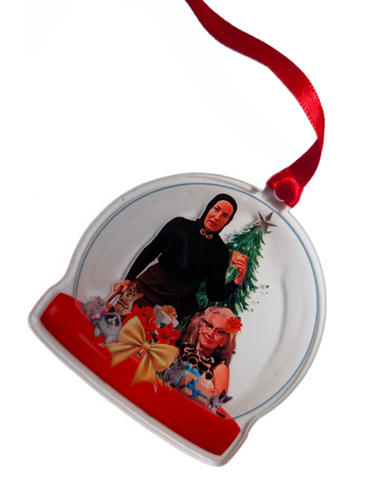 Custom Cut Acrylic Ornament – Unique Christmas Decoration, Personalized Holiday Gift, Festive Home Decor, Tree Ornament, Custom Keepsake