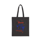 Tote Bag — "Sweetie" Retro Cocktail Illustration Cotton Canvas Tote