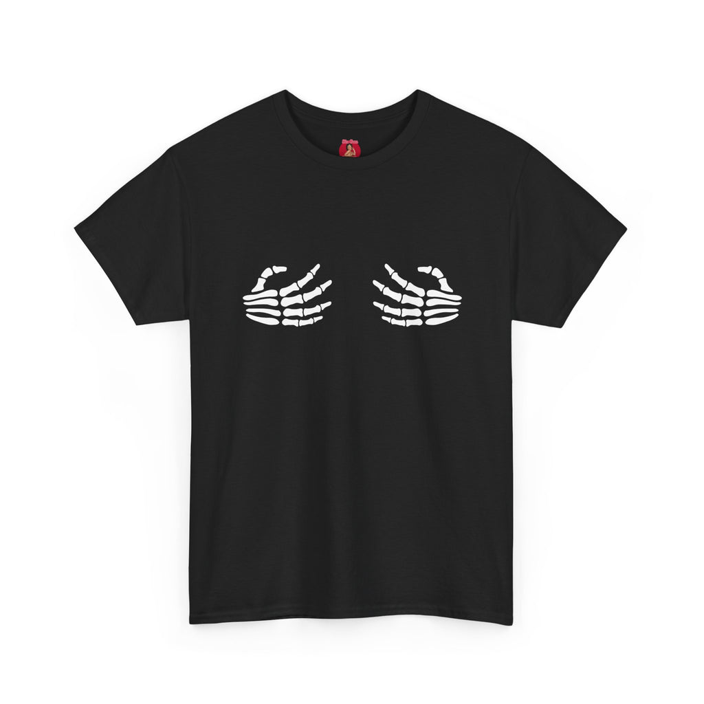 Skeleton Heart Hands Unisex Tee
