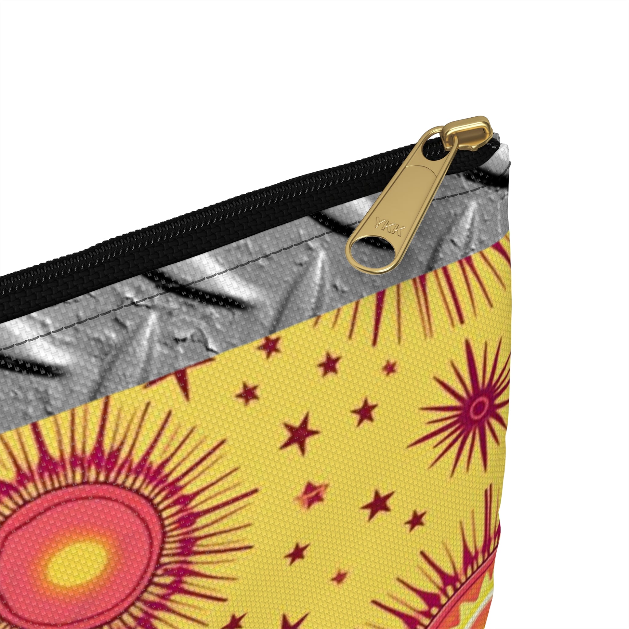 Accessory Pouch - Cute UFO Duct Tape, Six Gun Sweetie Collage Design