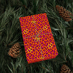 Hot pink neon leopard print