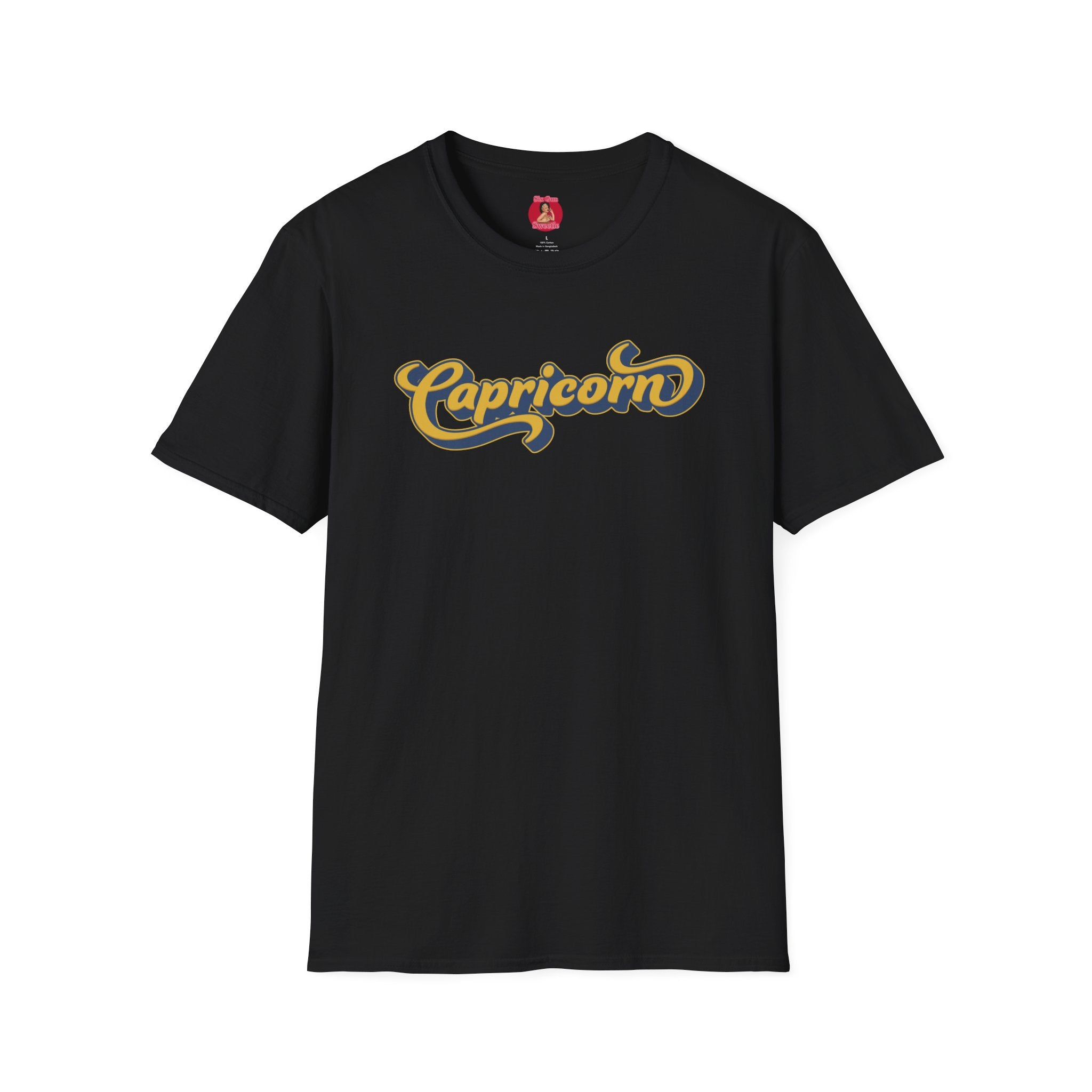 Capricorn zodiac sign crew neck T-shirt