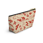 Accessory Pouch - Vintage Cowgirl Pattern