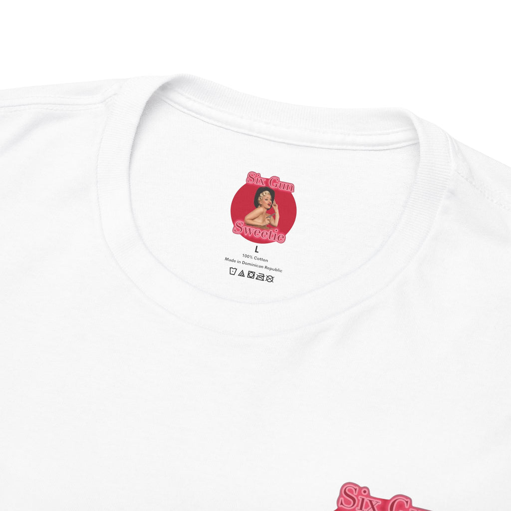 Cowgirl Riding Silhouette Unisex Tee -Too Wild- Wild West Feminist Logo