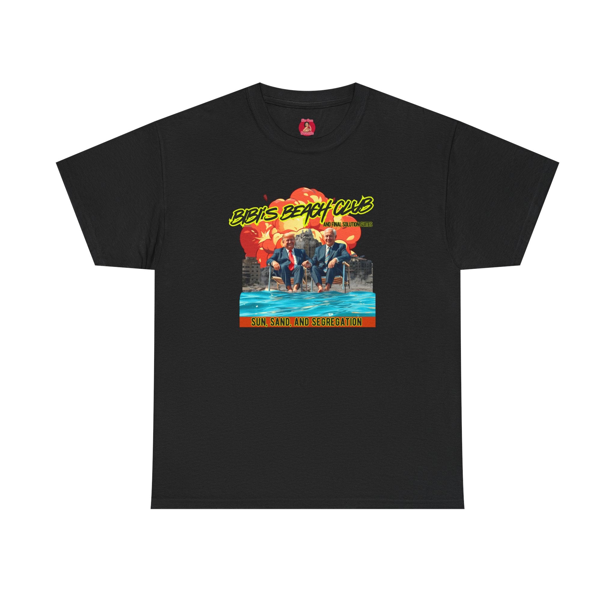 Graphic Tee Bibi's Beach Club Satirical Shirt