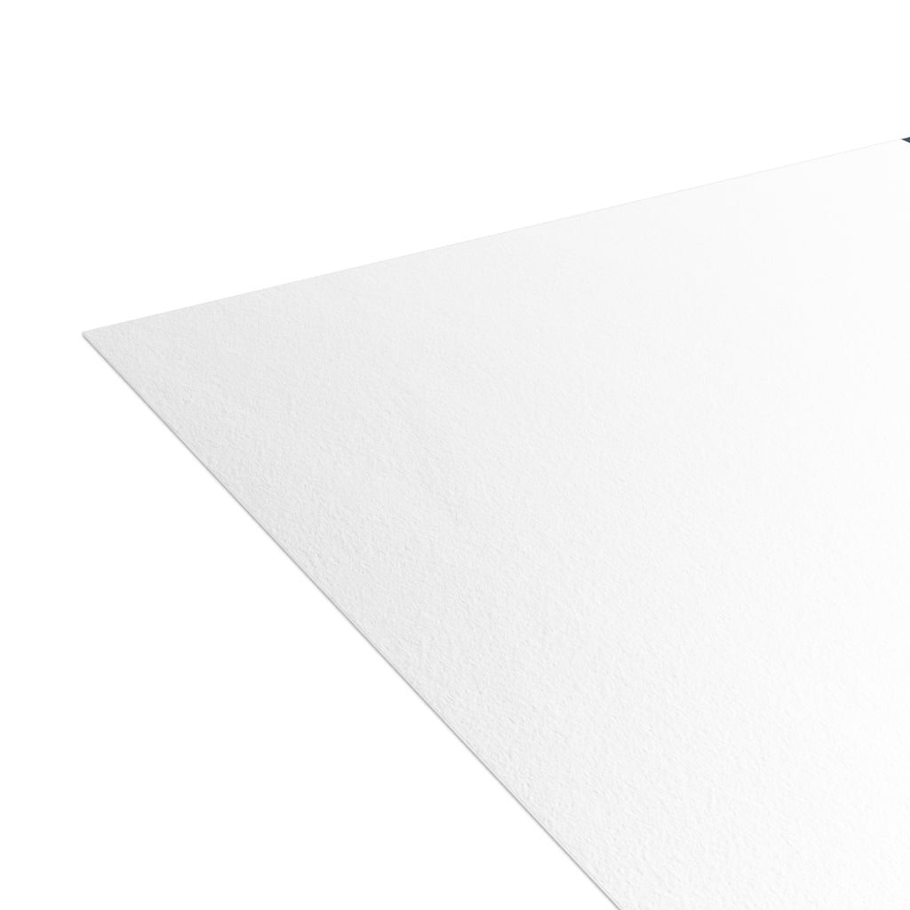 Winter Church Night Scene Greeting Cards — Holiday Blank Inside (1/10/30/50 pcs)