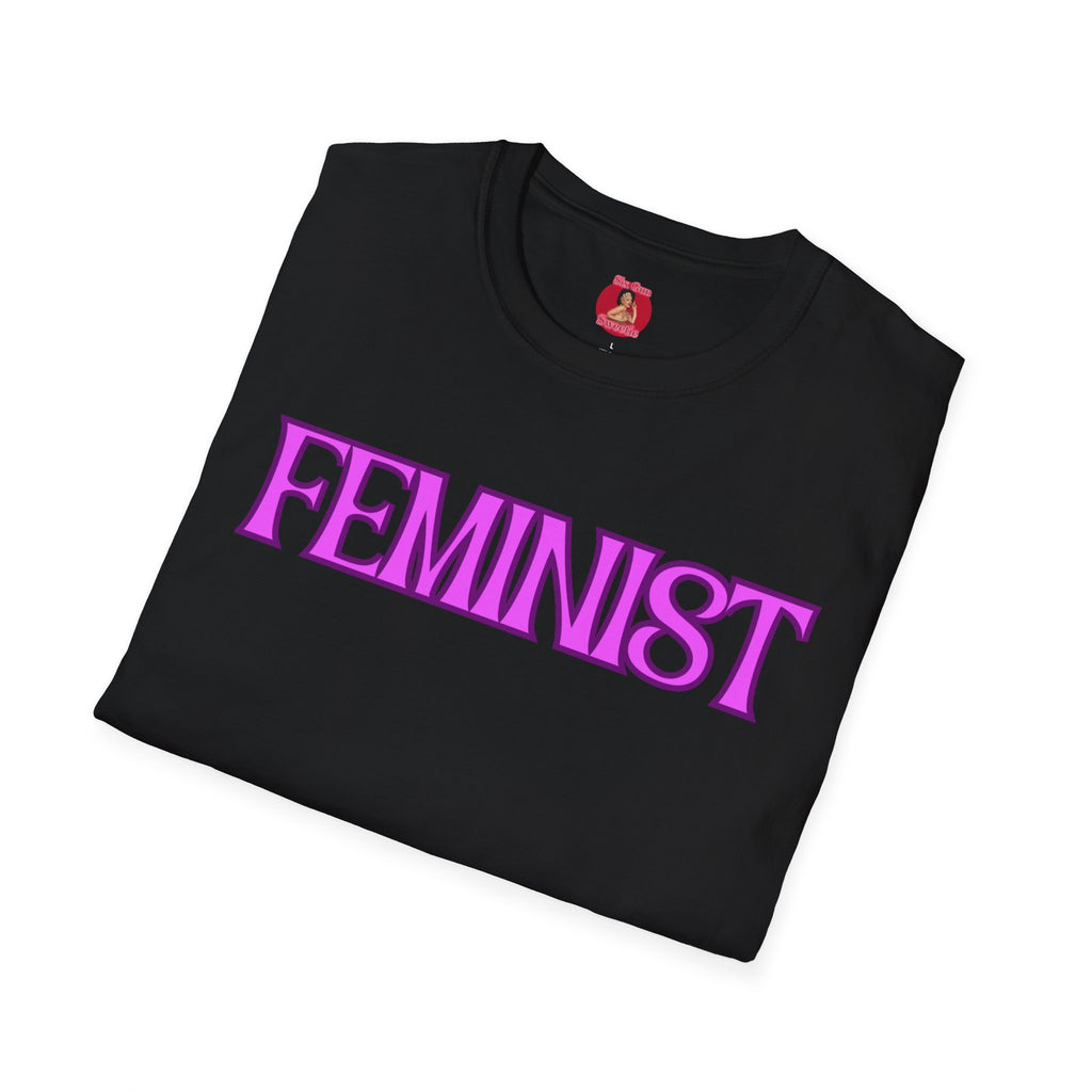 Feminist Minimalist Tee — Women's Rights Graphic T-Shirt