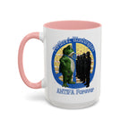 Portland-Themed Accent Coffee Mug | Fun Antifa Forever Design, Unique Gift, Coffee Lovers, Home Decor, Political Memes