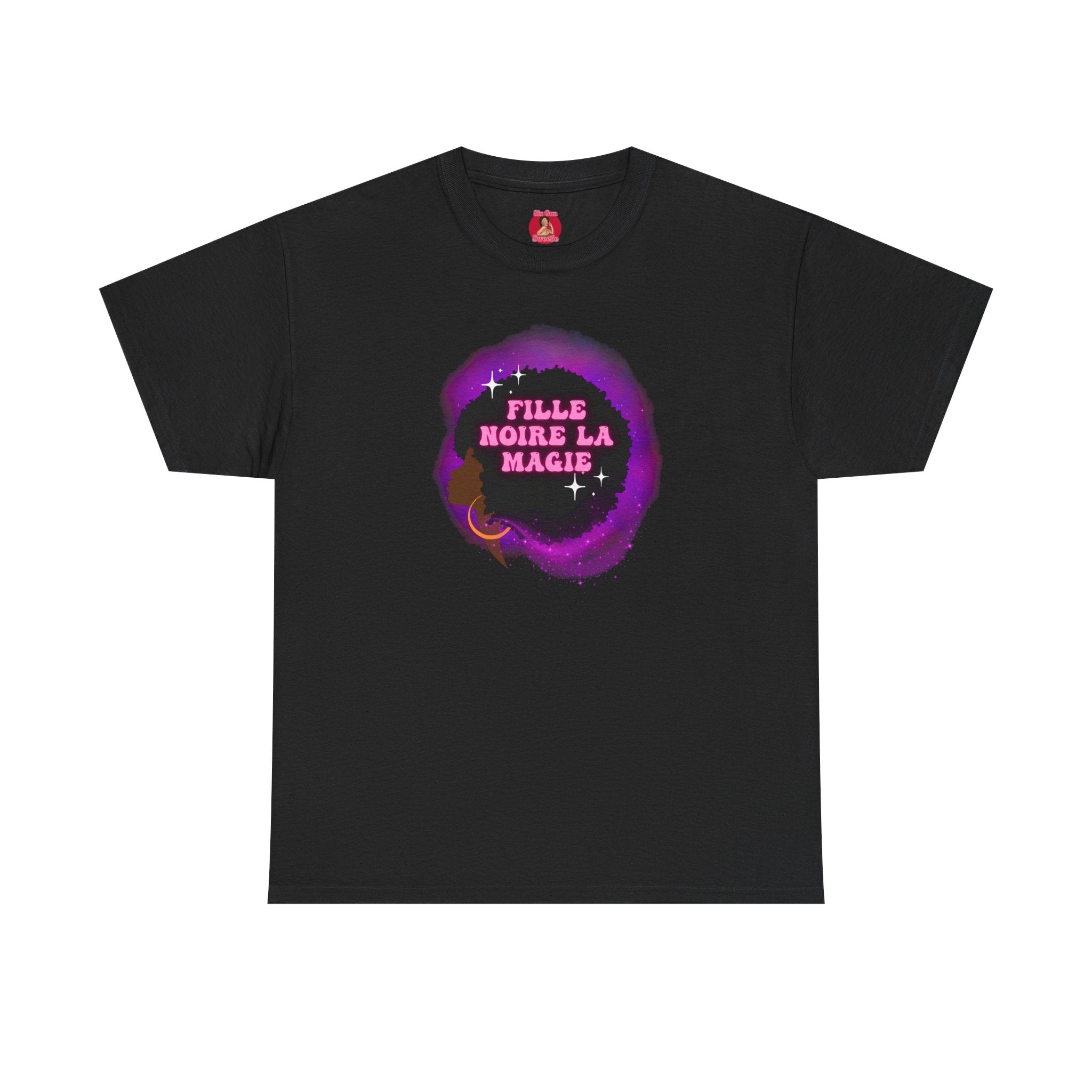 Black Girl Magic Unisex Tee, French Magie des Filles Noires, Afro, Black Excellence, Black History Shirt, Gift for Women and Girls,