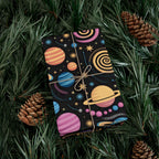 Space Planet Gift Wrap Paper — Colorful Solar System Wrapping Sheets for Kids’ Birthdays & Holidays