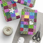 British Flags Pop Art Design Wrapping Paper