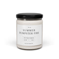 Summer Dumpster Fire Candle - 9oz Scented Soy Wax, Fun Gift for Friends, Home Décor, Funny Quote Candle, Relaxation Aromatherapy